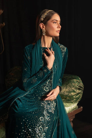 IZNIK NEW FORMAL VELVET DRESS