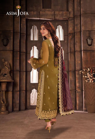 Asim Jofa Chiffon Embroidered Collection