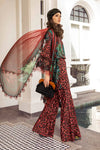 Maria B Digital Printed Red Swiss Cambric Collection Replica