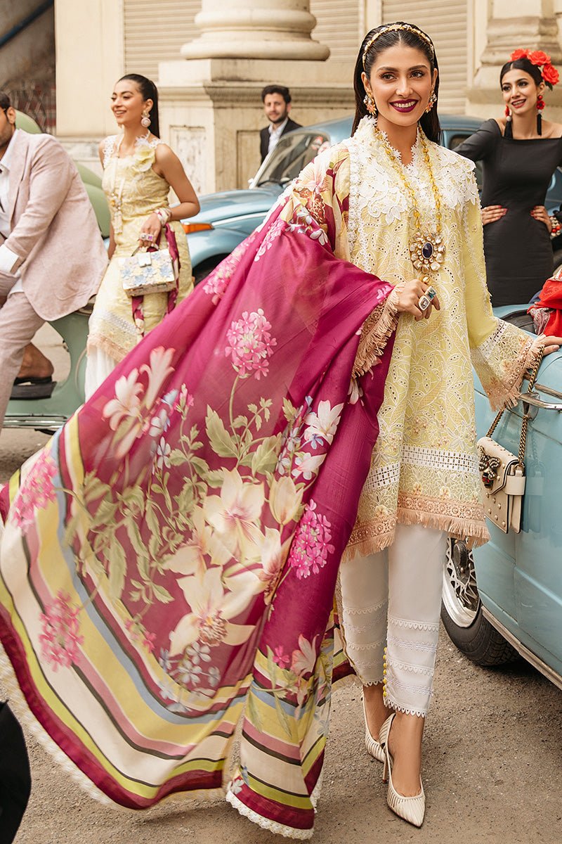 MUSHQ LAWN CHIKANKARI COLLECTION