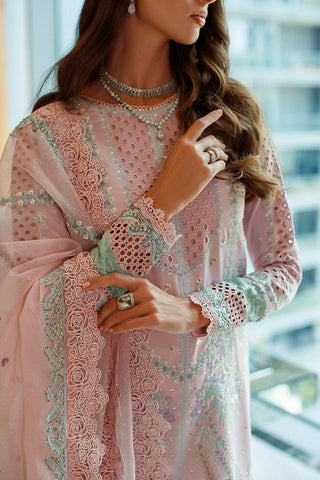 Astoria By Mushq Embroidered Lawn Suits Unstitched 3 Piece MQ23A 01 Evelyn - Festive Collection