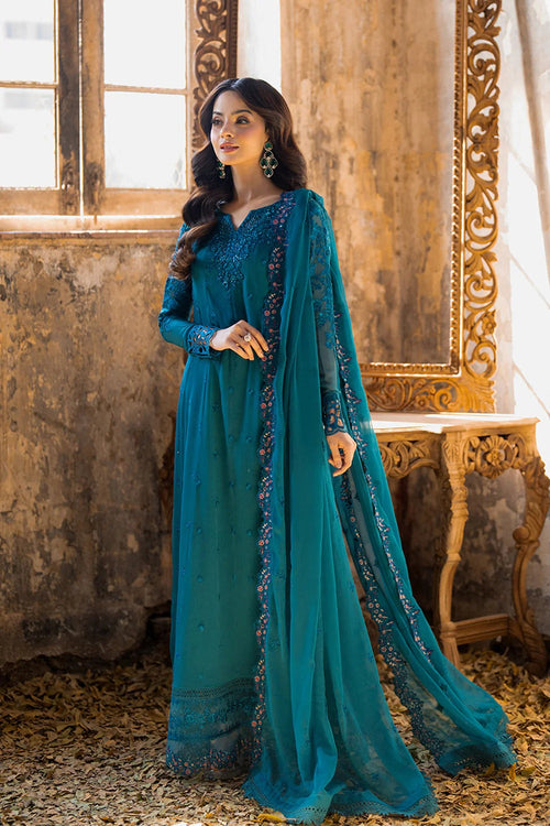 AZURE NEW CHIFFON PARTY WEAR