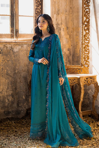 AZURE NEW CHIFFON PARTY WEAR