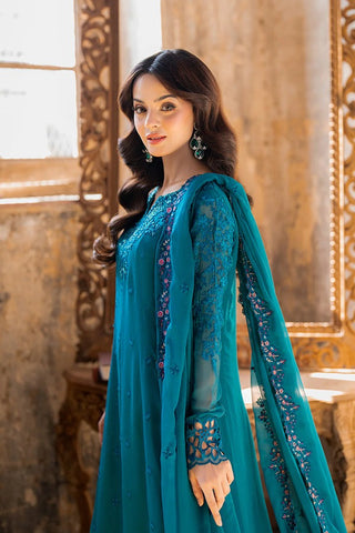 AZURE NEW CHIFFON PARTY WEAR