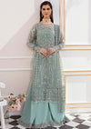 IMROZIA NEW MINT NET PARTY WEAR GHARARA