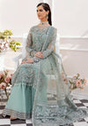 IMROZIA NEW MINT NET PARTY WEAR GHARARA