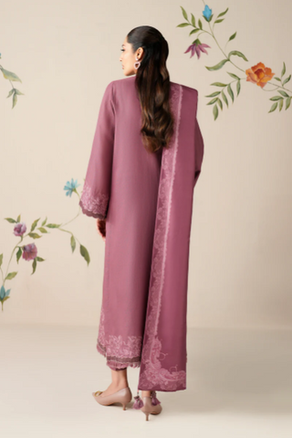 BAROQUE NEW PINK KHADDAR PARTY WEAR