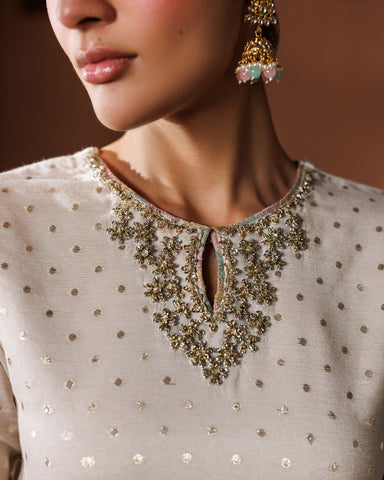 BAROQUE NEW CHIFFON PARTY WEAR SHARARA GBEZ-180