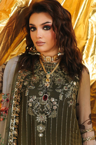 CHARIZMA NEW CHIFFON TWO TONE PARTY WEAR