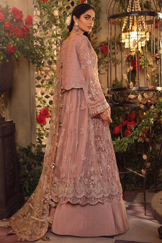 Iznik Embroidered 3 Piece Wedding Unstitched Suits