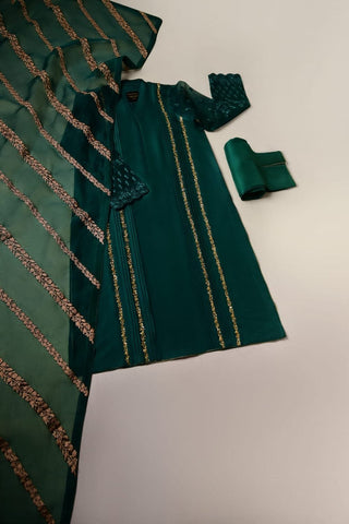 Agha Noor Green Formal Organza