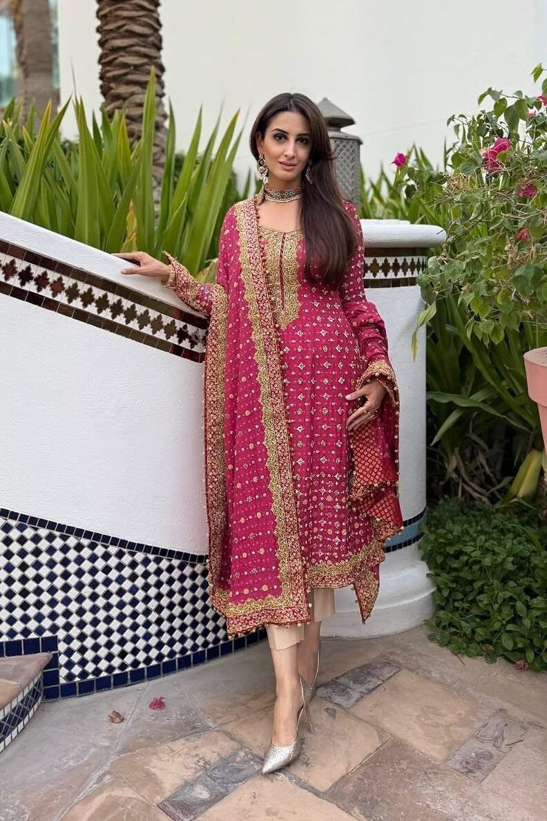 HADIZOUTFIT NEW CHIFFON PARTY WEAR