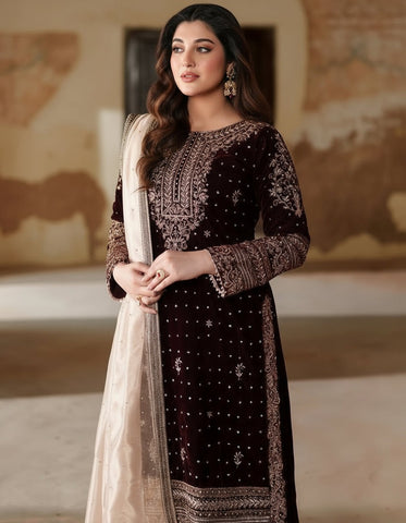 HASEENS NEW VELVET PARTY WEAR