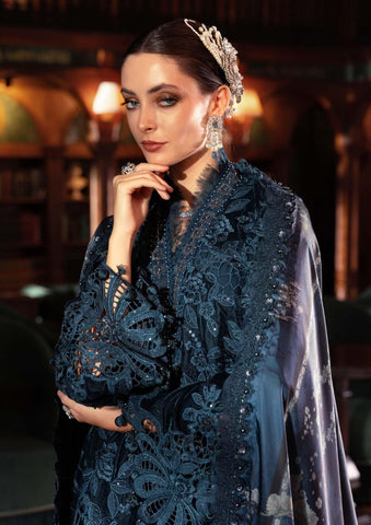 MARIA.B NEW ZINC VELVET PARTY WEAR