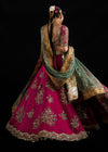 HUSSAIN REHAR NEW RAW SILK BRIDAL WEAR MAXI IHEZ-058