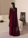 GULAL NEW MEHROON CHIFFON PARTY WEAR DIEZ-149