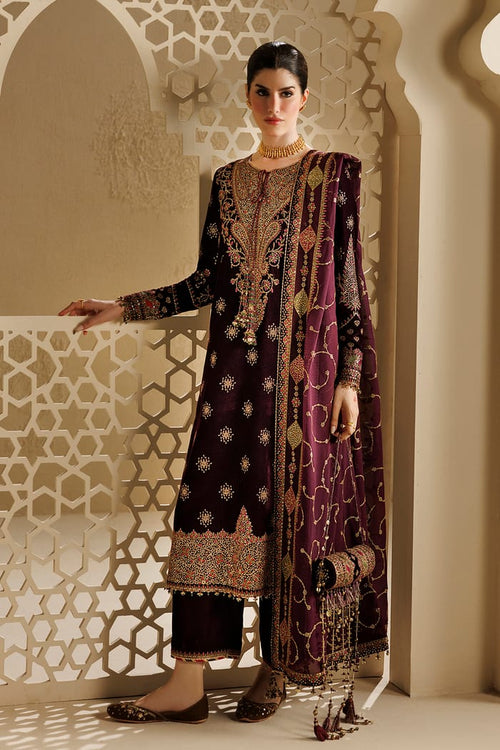 JAZMIN NEW VELVET PARTY WEAR FFZZ- 254