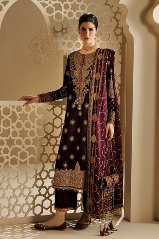 JAZMIN NEW VELVET PARTY WEAR FFZZ- 254