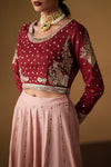ETHNC NEW RAW SILK PARTY WEAR LEHNGA CHOLI HFZZ-157