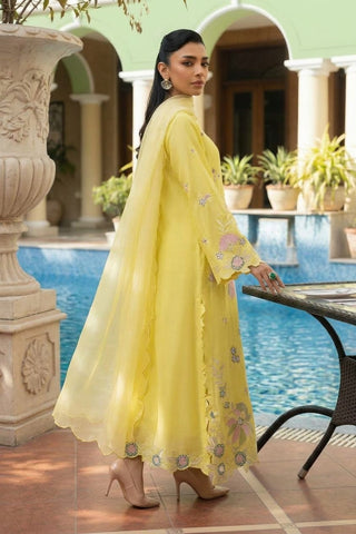 HADIZOUTFIT NEW LEMON KAAFTAN STYLE SILK PARTY WEAR DCEZ-207