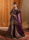 MARIA OSAMA NEW PURPLE BRIDAL WEAR LEHENGA  FBEZ-100