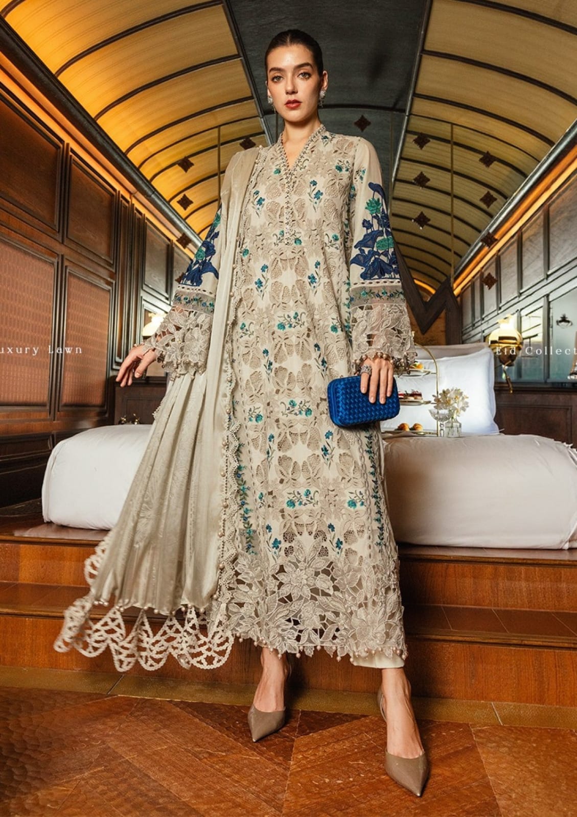 MARIA B NEW CHIKANKARI LUXURY LAWN COLLECTION