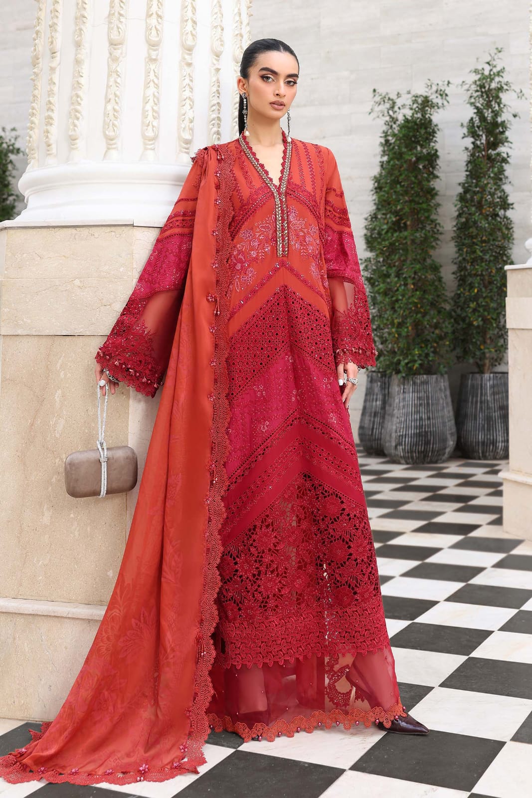 MARIA B NEW CHIKANKARI LUXURY LAWN COLLECTION
