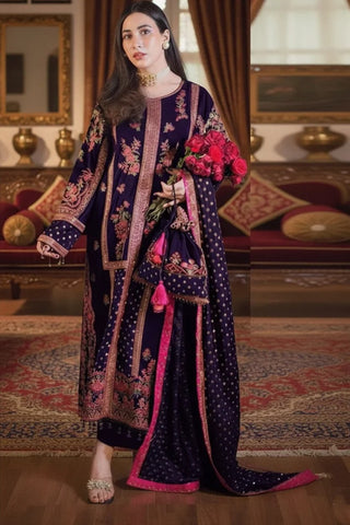 ANEELAS NEW VELVET PARTY WEAR