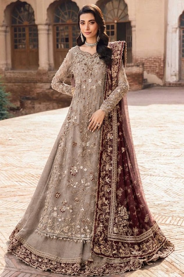 MARIA.B COUTIRE NEW ORGANZA BRIDAL WEAR IZZZ -210