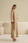 ETHNC NEW KAAFTAN STYLE RAWSILK PARTY WEAR EDZZ-019