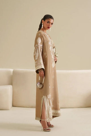 ETHNC NEW KAAFTAN STYLE RAWSILK PARTY WEAR EDZZ-019