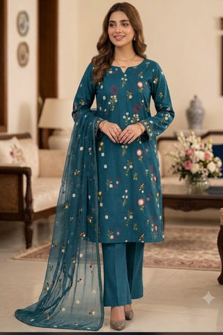 HADIZOUTFIT NEW ZINC LUXURY LAWN COLLECTION BFZZ-047