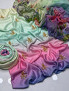 HADIZOUTFIT NEW TIE N DIE SILK PARTY WEAR CHZZ-043
