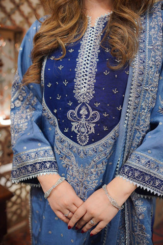 ANEELAS NEW SILK PARTY WEAR