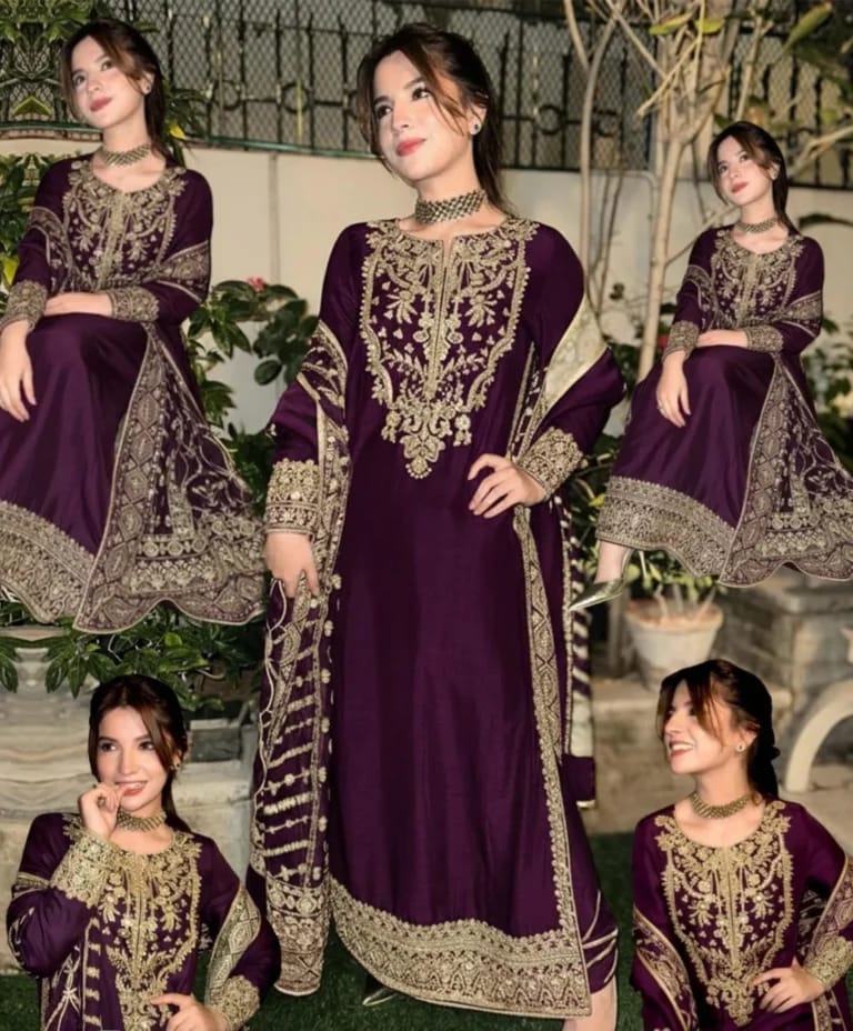 KANWAL MALIK NEW RAW SILK WEDDING COLLECTION JZEZZ-003