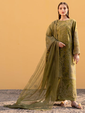 MAHNUR NEW CHIKANKARI LUXURY LAWN COLLECTION