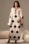 HADIZOUTFIT NEW WHITE SILK PARTY WEAR DCZZ-222