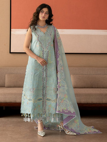 MAHNUR NEW CHIKANKARI LUXURY LAWN COLLECTION