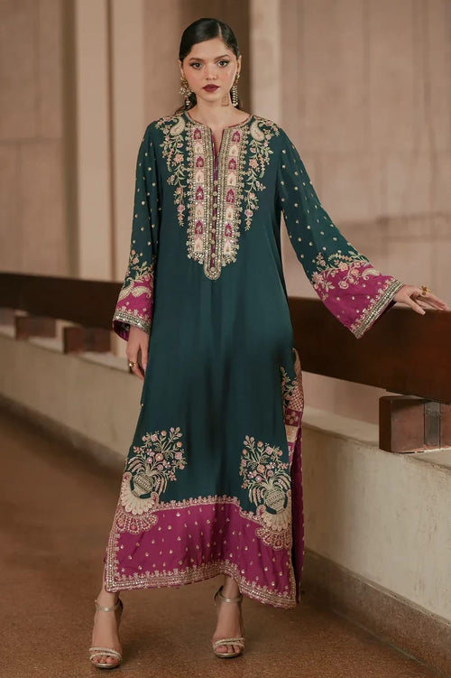 ETHNC NEW KAAFTAN STYLE SILK PARTY WEAR FCEZ-062