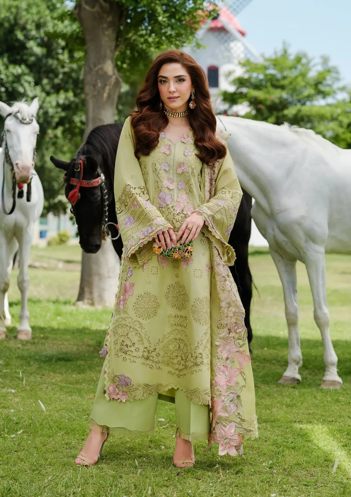 ELAF NEW CHIKANKARI LUXURY LAWN COLLECTION