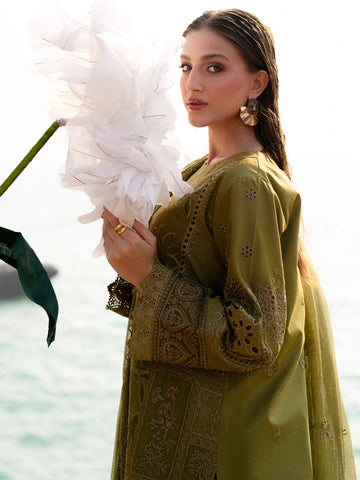 MAHNUR NEW CHIKANKARI LUXURY LAWN COLLECTION