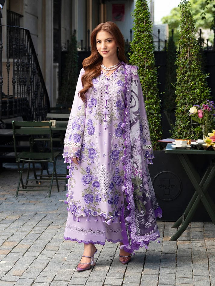 JADE NEW LILAC CHIKANKARI LUXURY LAWN COLLECTION