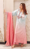 LULUSAR NEW TWO TONE SILK PARTY WEAR DFZZ-071