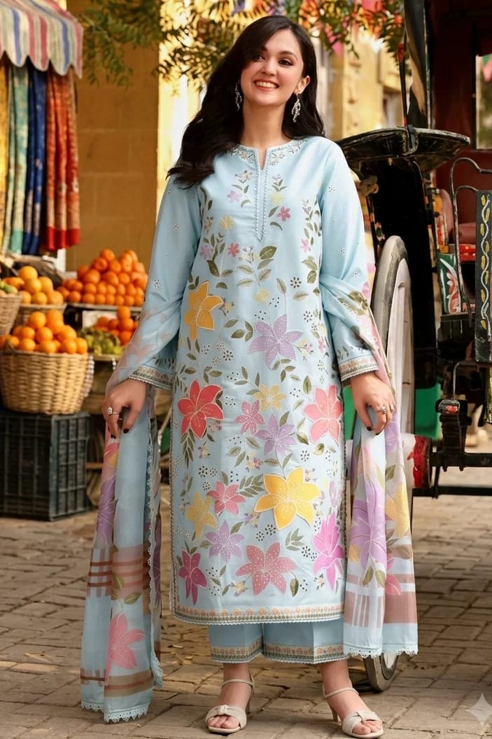 ANEELAS NEW EMBROIDERED LUXURY LAWN COLLECTION