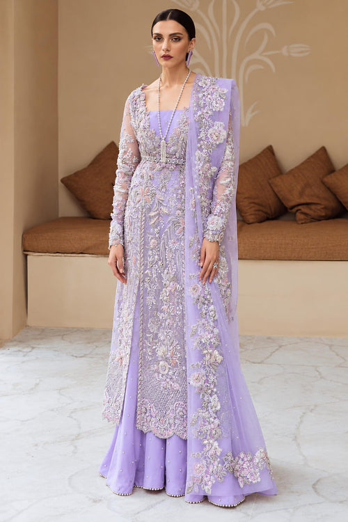 SORAYA NEW LILAC ORGANZA PARTY WEAR IZZZ - 276
