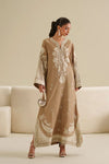 ETHNC NEW KAAFTAN STYLE RAWSILK PARTY WEAR EDZZ-019