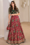 JAZMIN NEW CHIFFON PARTY WEAR MAXI HHZZ-042