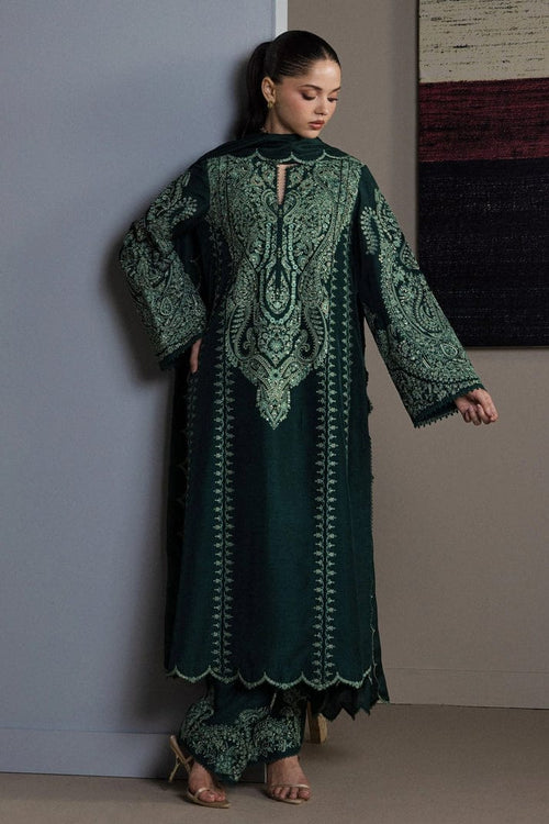 ZARA SHAHJAHAN EMBROIDERED LUXARY LAWN COLLECTION  EHZZ-023
