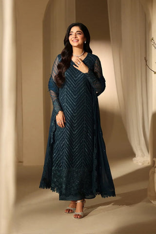 AZURE NEW CHIFFON PARTY WEAR