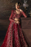 AFROZEH NEW BLOOD RED BRIDAL WEAR MAXI KZZ-009